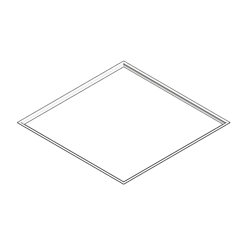 Кассета металлическая К45 PRIMET 600х600 мм